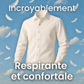Norvetti | Chemise Infroissable à Coupe Ajustée
